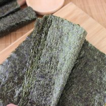 寿司海苔大片装专用50张做紫菜包饭材料食材工具套装家用全套配料(出口级海苔50张+帘)