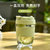 英国Vanow玻璃水杯女带吸管便携可爱夏季泡茶大容量网红咖啡杯子(薄荷绿（350ml）自带提环 默认版本)