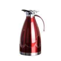 乾越 家用保温壶开水壶热水瓶保温瓶暖壶杯户外不锈钢大容量2L(红色)