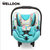 惠尔顿 小皇冠 提篮式汽车安全座椅 儿童宝宝车载安全座椅 0-15个月(蒂芙尼蓝)