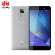 华为（Huawei）荣耀7 5.2英寸4G智手机 双卡双待/八核 移动/电信/全网通/16G/32G可选(典雅灰 全网通4G版 64G内存)