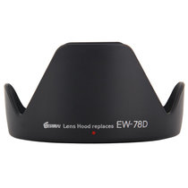 锐玛(Erimai)EW-78D 遮光罩 佳能18-200镜头 可反扣莲花型