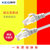 韩电H系列超五类网线跳线纯铜非屏蔽百兆带宽网络线实芯硬跳线(镀金水晶头 1米)