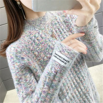 女式时尚针织毛衣9471(9471花米 均码)