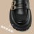 棕色黑色日系小皮鞋百搭复古学院英伦风春秋冬季新款厚底JK单鞋(棕色 36)
