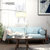 一米色彩 日式实木沙发组合 橡胶木北欧单人双人三人位简约现代客厅家具 可拆洗(胡桃色 单人位)