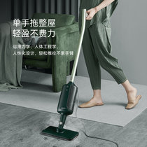 大宇（DAEWOO）家用电动手持除尘擦地拖地清洗机蒸汽拖把SMOP01(墨玺绿)