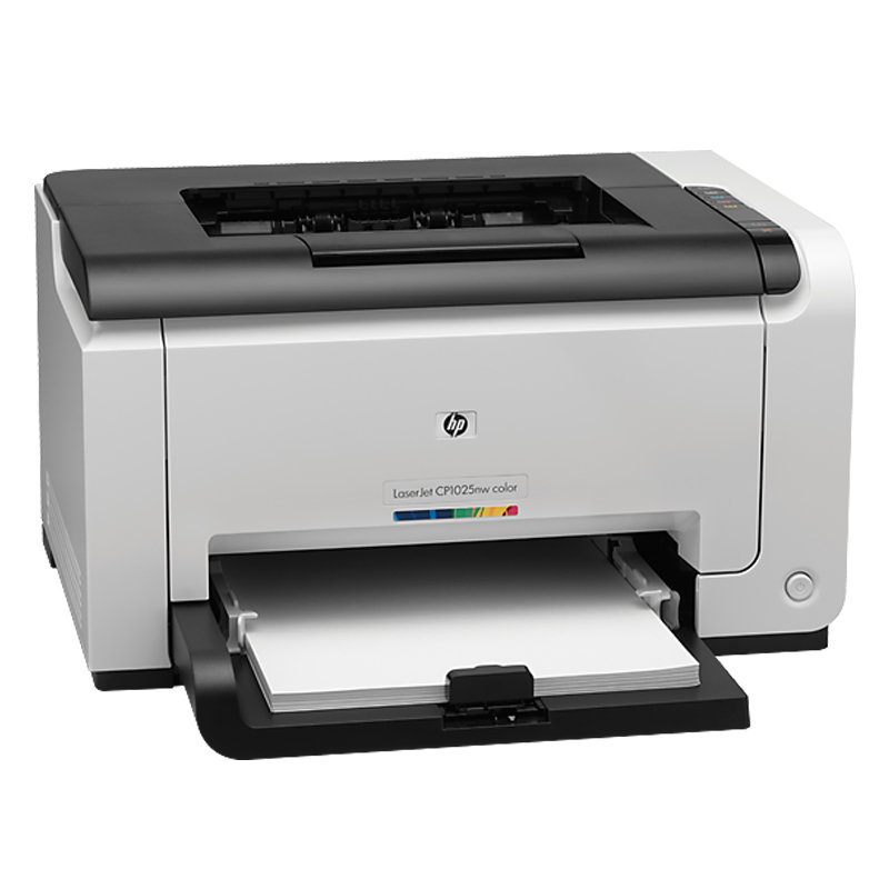 惠普(hp)laserjet pro cp1025nw彩色激光打印机 有线