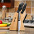 张小泉厨房套刀 豪享菜刀刀具DC0168 7件套厨房套装第2张高清大图