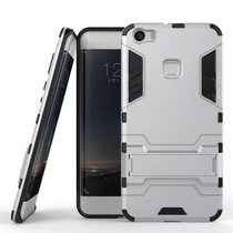 木木（MUNU）VIVO Xplay5 手机壳 手机套 保护壳 保护套 外壳 硅胶套 支架后壳 防摔壳 钢铁侠硬壳(银白色)