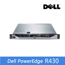 戴尔（DELL）R430服务器 E5-2630V4*2颗/64G/600G*4/H730/DVD/双电、1U机架式
