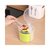 厨房用品调味盒 家用圆形调味收纳多格味精盒调料罐 塑料调料盒(苹果型4格)