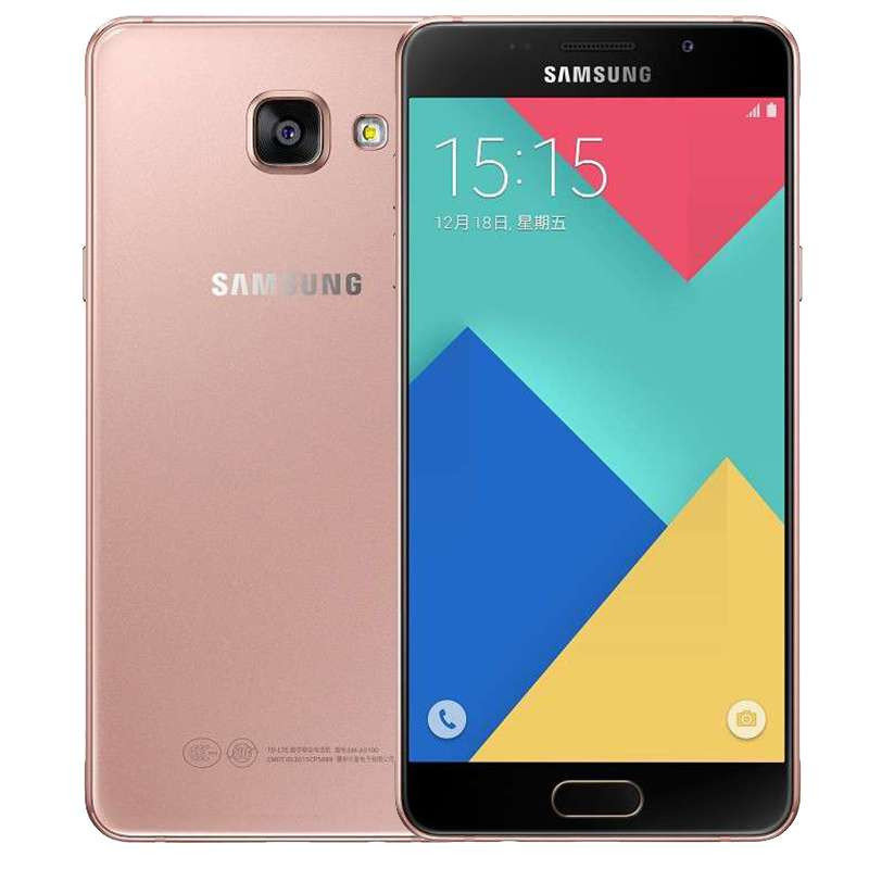手机三星samsunggalaxy2016版a5a5100a5108双卡双待52英寸粉色全网通a