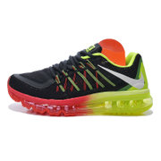 Nike/耐克男鞋AIR MAX 2015跑步鞋气垫男士运动鞋透气698902(黑红黄 41)