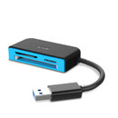 SSK/飚王SCRM330高速USB3.0读卡器多合一功能CF SD相机卡TF手机卡