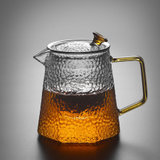 玻璃茶壶单壶耐高温花茶壶茶水分离煮茶壶套装茶具家用过滤泡茶壶(750ml菱山壶)
