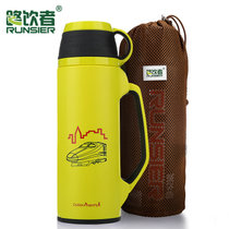 路饮者不锈钢保温杯男女户外大容量旅行水杯时尚直身杯带手柄870ml/X1(396C X1-870ml)