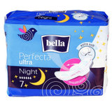 Bella 贝拉 Bella 贝拉完美系列超薄2mm超长夜用315mm卫生巾  7片装 棉柔 无香型