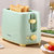 东菱(Donlim)TA-8600多士炉 烤面包机 吐司机 家用早餐机(粉蓝)