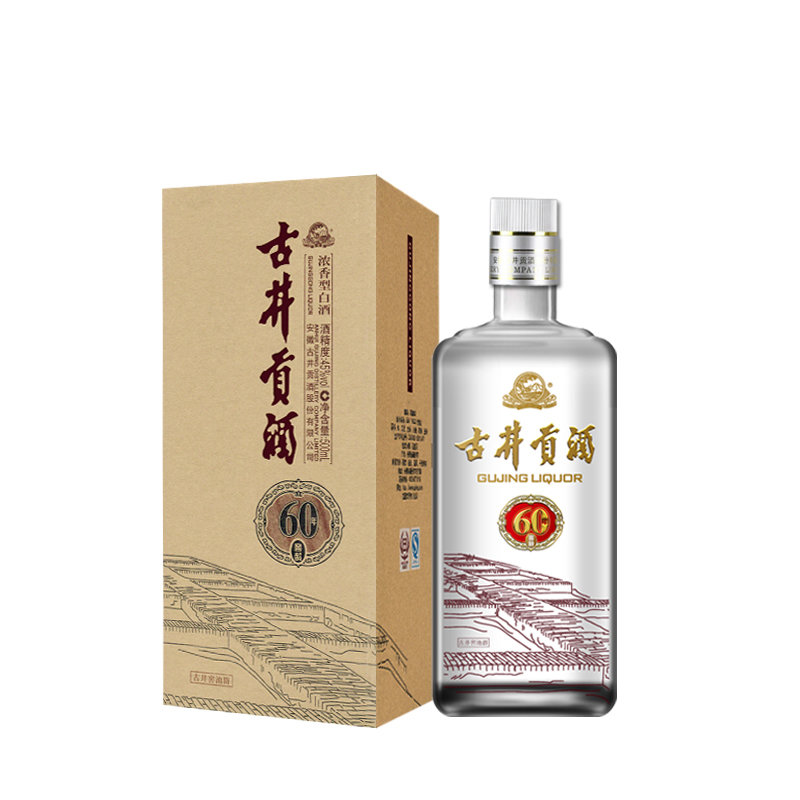 古井貢酒 60年窖齡酒45度500ml 濃香型【圖片 價格 品牌 報價】-真