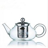玻璃泡茶壶_yiyu雅风花茶壶 加厚玻璃泡茶壶 不锈钢过滤漏网 加热茶具