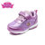 Disney迪士尼童鞋3-6岁女童灯鞋户外休闲鞋运动灯鞋K00048 K00049(26码/参考脚长160mm K00049紫色)
