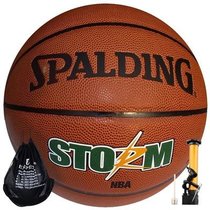 SPALDING/斯伯丁NBA街头风暴涂鸦系列 室内外水泥地比赛篮球 74-413