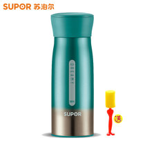 苏泊尔（SUPOR） 保温杯KC30/35BT1/2真空304不锈钢极光系列水杯健康纤巧杯300/350ml(梦幻蓝 容量350ml)