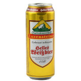 德国啤酒 原装进口 德国雪顶原浆白啤酒 500ml 听装