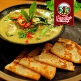 泰国进口潘泰诺华星泰式进口意大利面酱调味料绿咖喱咖哩膏50g