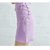 夏季韩版时尚高腰修身显瘦包臀一步a字牛仔短裙半身裙女(紫罗兰 3XL)