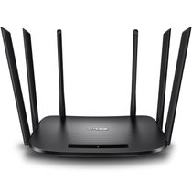 普联（TP-LINK）TL-WDR7400 11AC双频无线路由器 穿墙王六天线1750M 家用手机智能wifi中继AP