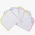 朴朴米（3条装）随机颜色婴儿用品宝宝纱布手帕双层高密度全棉纯色方巾0056(25*25 A款)