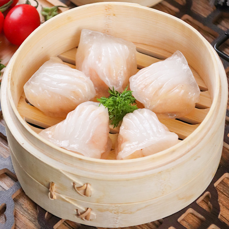 避风塘虾饺150g6只港式广式风味面食早餐点心水晶虾饺皇速冻饺子