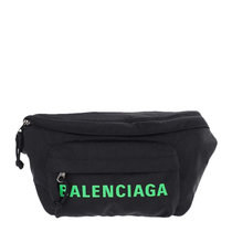 BALENCIAGA男士黑色腰包 533009-H858X-1068黑色 时尚百搭