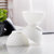 凡瑞斯 简约纯白色 骨瓷无铅独特单个 陶瓷 汤 饭碗家用小碗 套装(纯白4.25英寸英碗  4只装 默认版本)