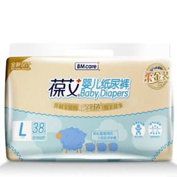 合生元葆艾柔金装婴儿纸尿裤 l 38片