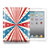 SkinAT放射星条iPad23G/iPad34G背面保护彩贴