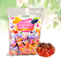 马来西亚进口 可康软糖1000g*1袋 糖果水果糖喜糖 休闲零食(多口味)