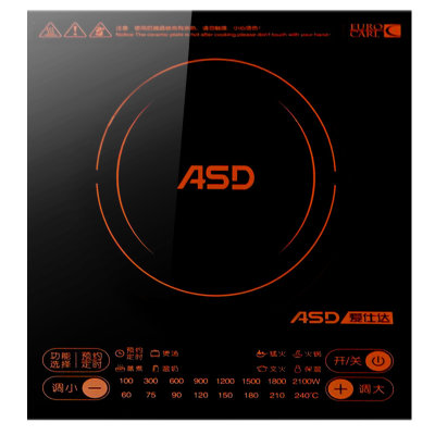爱仕达(ASD) AI-F2131C 触摸式 电磁灶 螺旋风道 散热系统