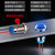 6MM金属指示灯LED防水小型带线电源信号灯12V24V220V设备信号灯((12V-24V)-蓝-开孔8mm)