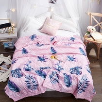 黛格床上用品时尚印花绗缝单夏被空调被夏凉被(菠萝)