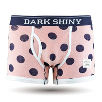 DarkShiny 日本流行毛巾 高科透气面料 男式平角内裤「MBOC29-MBOC32」(粉红色 S)