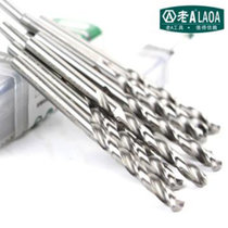 老A（LAOA) 不锈钢钻头 M2高速钢全磨制麻花钻头 3.4-5.7mm金属钻 10支装(4.2mm)