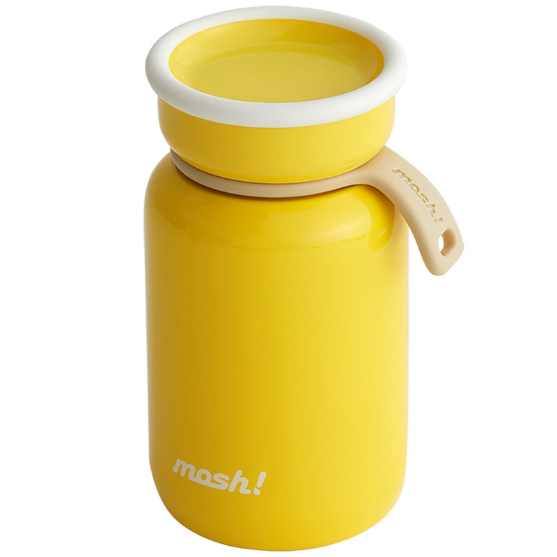 【mosh88000074保温杯图片】日本mosh 拿铁迷你系列- 200ml/ 黄色图片
