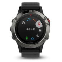 Garmin佳明fenix5飞耐时5光电心率监测GPS户外功能运动智能手表(黑色)