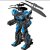 银辉玩具数码遥控空中战警飞行机器人85863(蓝色)