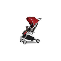婴儿推车轻便折叠可坐可躺高景观避震超轻小简易透气手推伞车(红色)