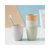 纯色简约漱口刷牙杯家用创意情侣洗漱杯子塑料便携式旅行牙刷杯(北欧灰 401-500ml)