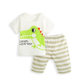 歌歌宝贝 夏季新款婴幼儿套装 tz1532(绿色 59)